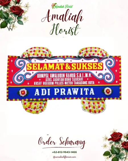 Papan Bunga Ucapan Selamat cibiuk